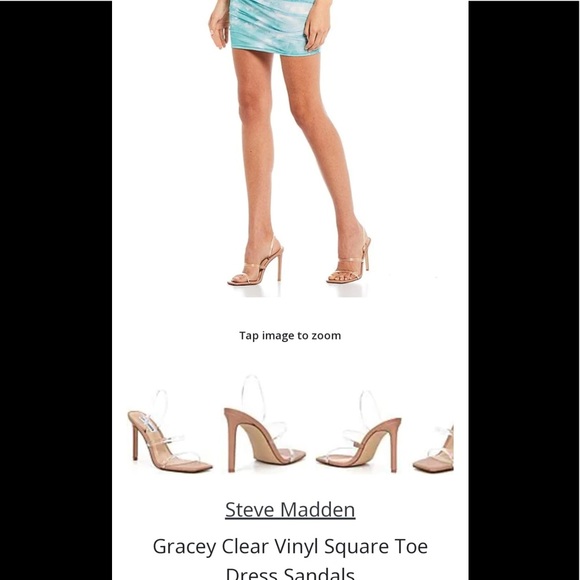 Steve Madden Gracey Sandals Size 6 